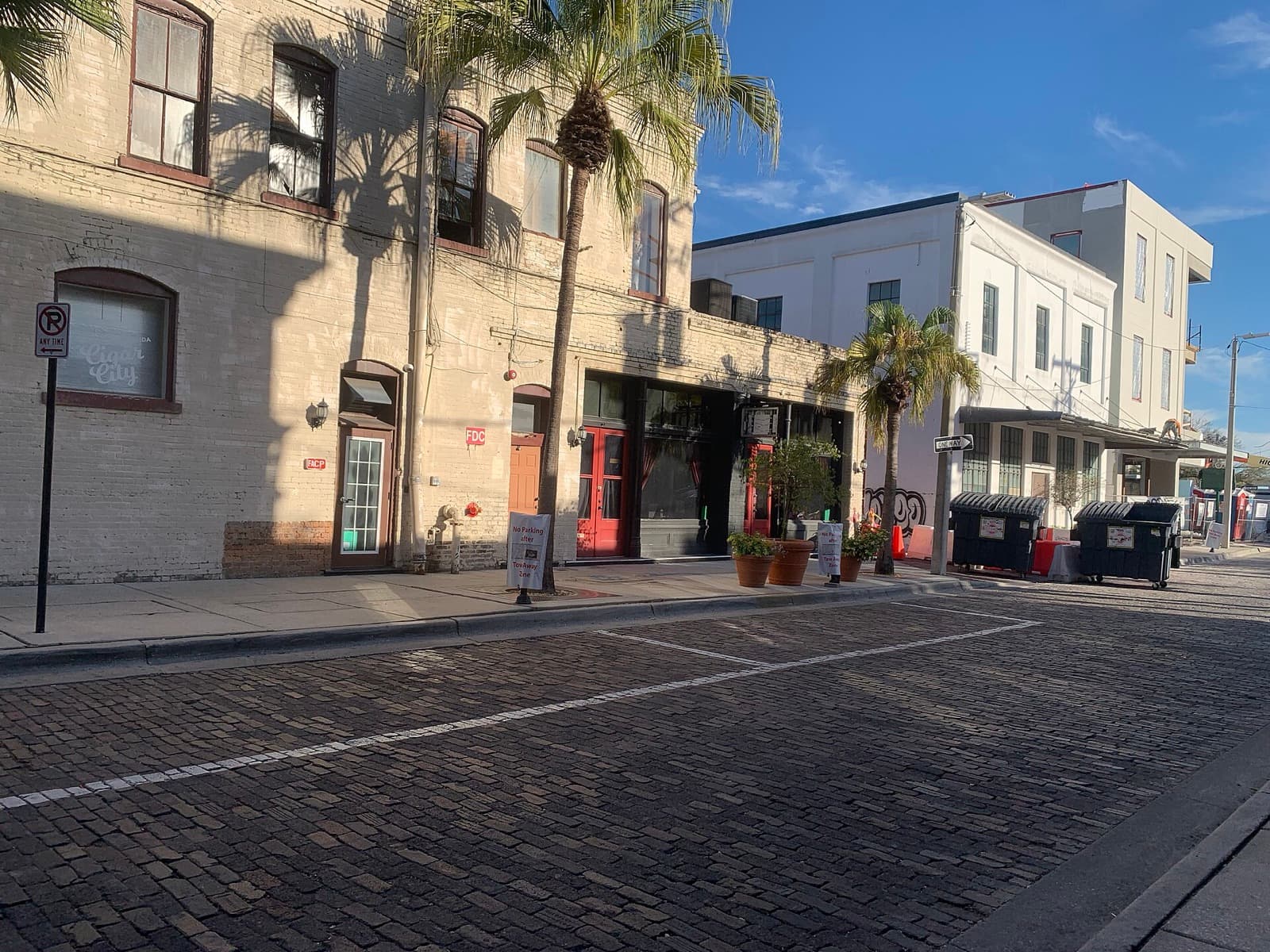 A street in Ybor City, Tampa.